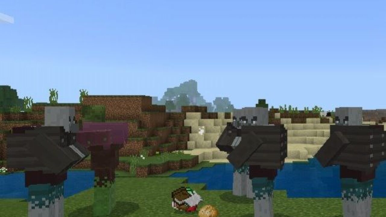 Monsters from More Creatures Mod for Minecraft PE