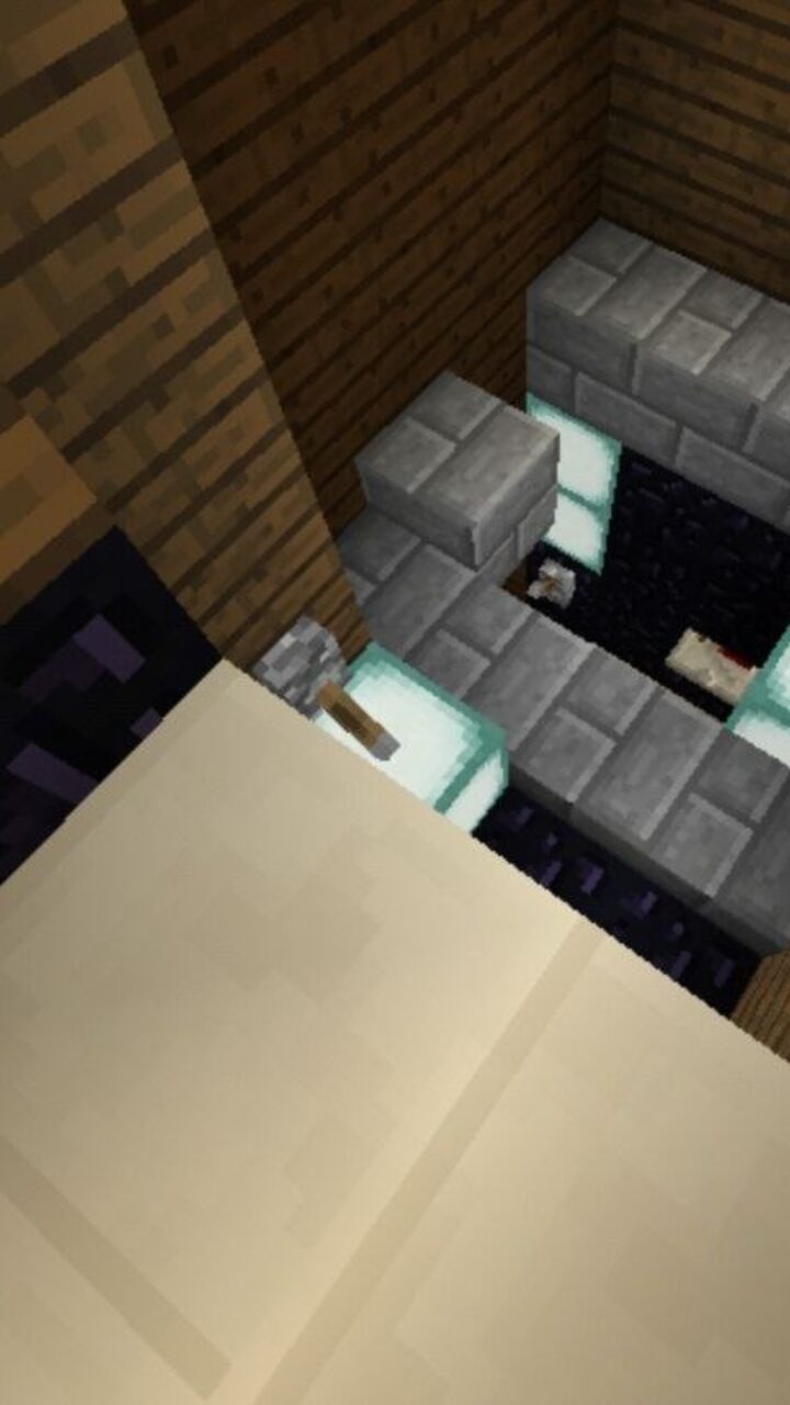 Elevator from Mansion Map for Minecraft PE