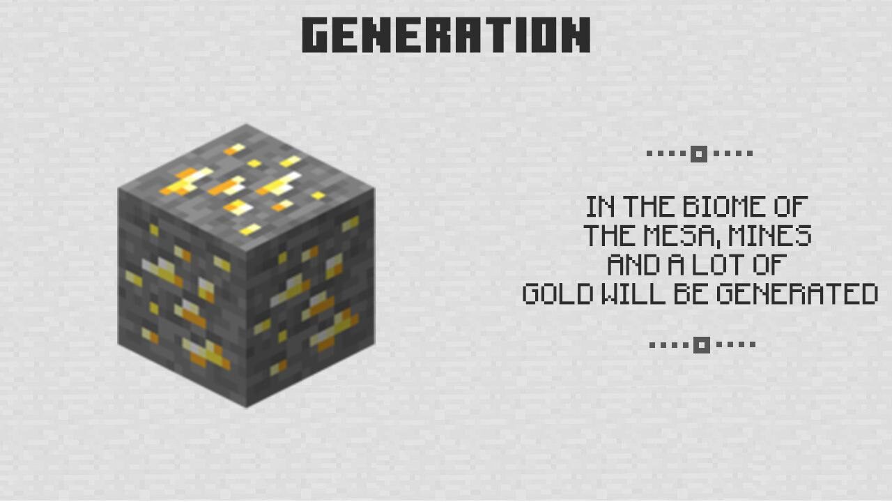 Generation for Minecraft PE