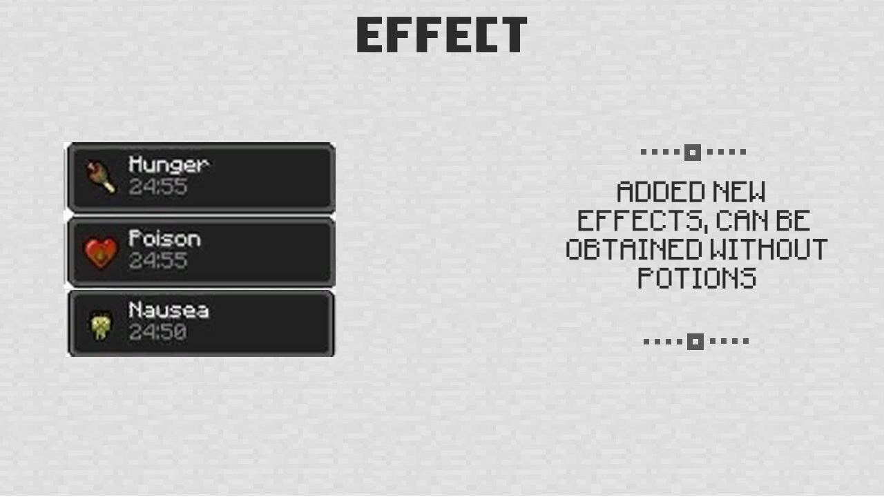 Effect for Minecraft PE