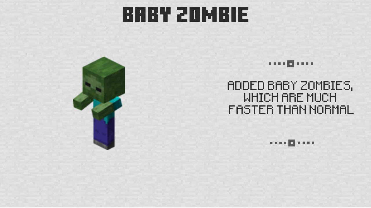 Baby Zombie for Minecraft PE