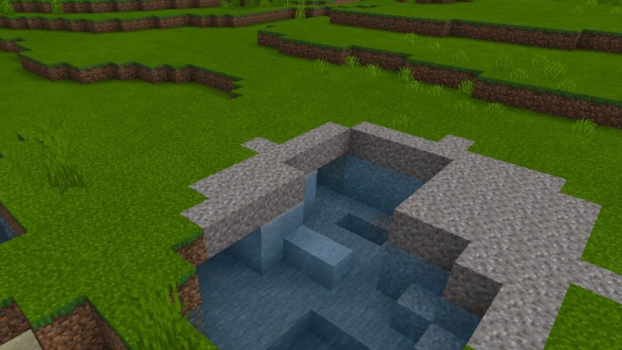 Water from Vibrant Shader for Minecraft PE