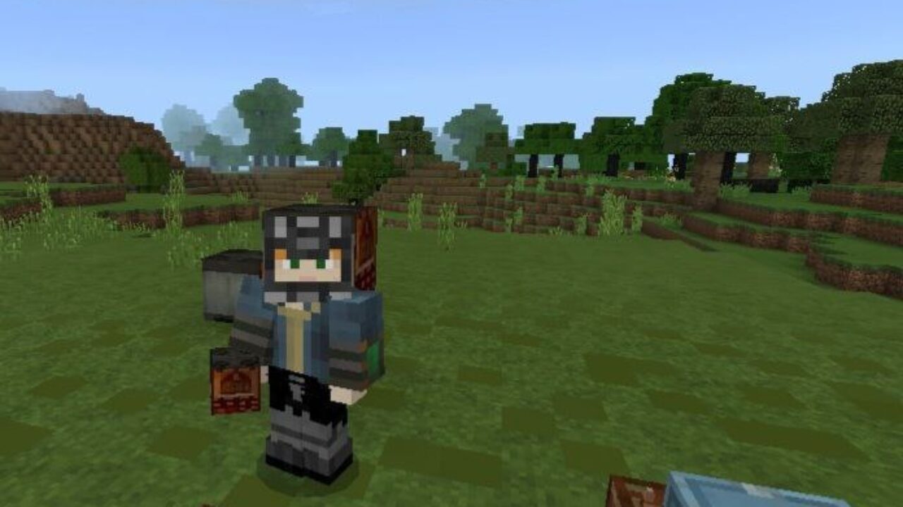 Armor from Fallout Texture Pack for Minecraft PE