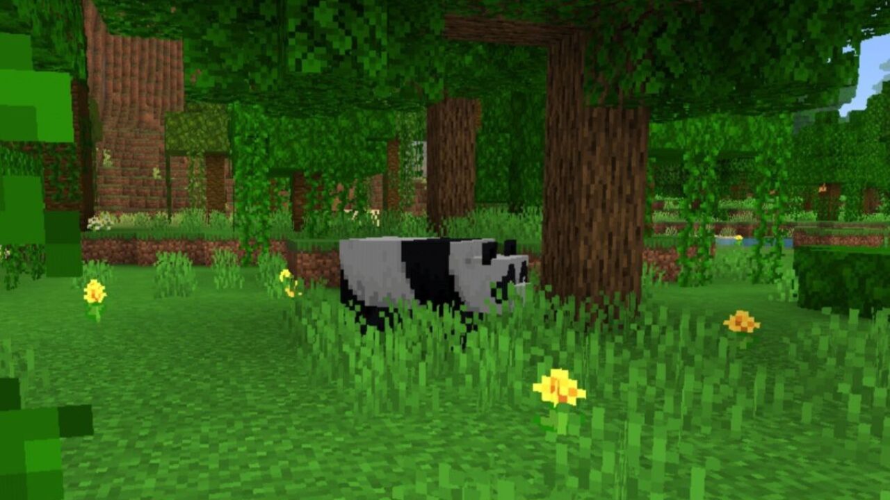 Grass from Sildurs Basic Shader for Minecraft PE