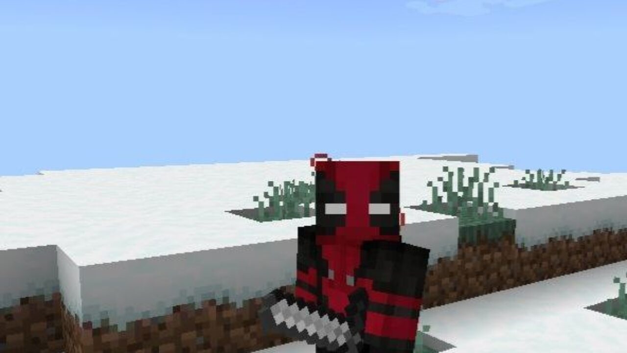 Deadpool Mod for Minecraft PE