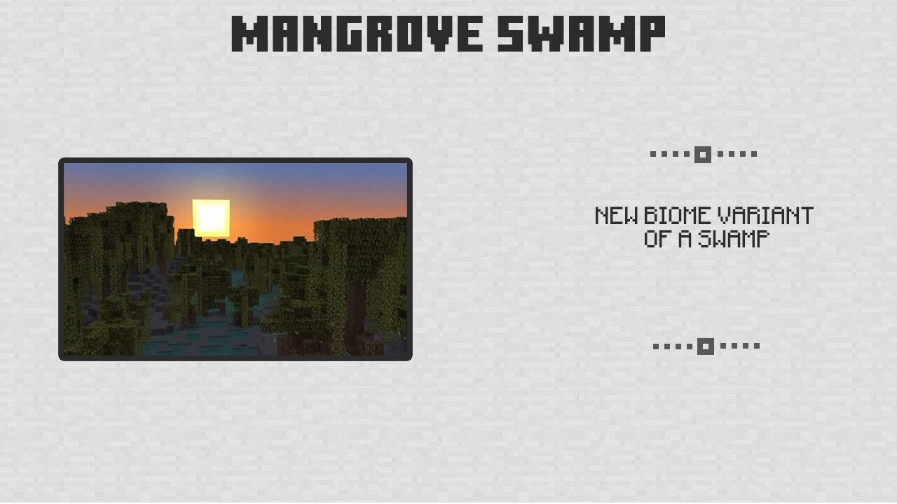 Mangrove Swamp from Minecraft PE