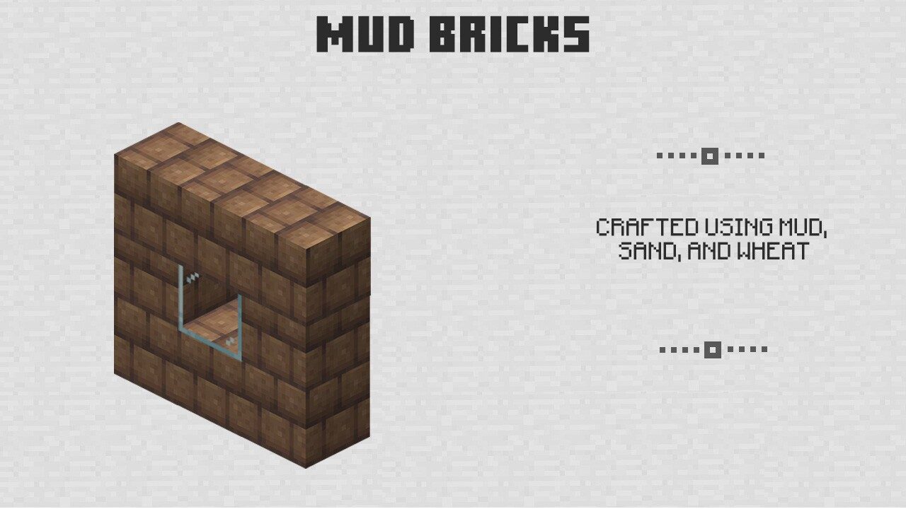 Mud Bricks from Minecraft PE