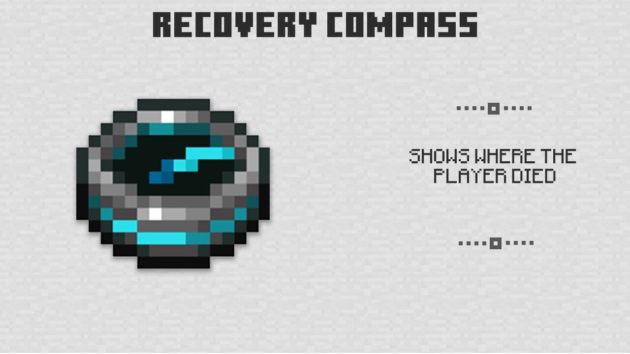 Recovery Compass from Minecraft PE