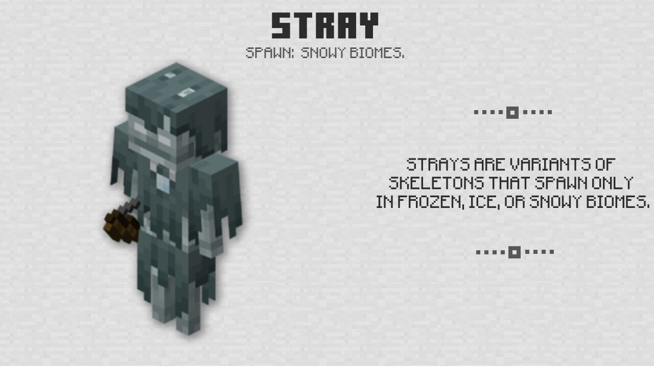 Stray in Minecraft PE 0.15