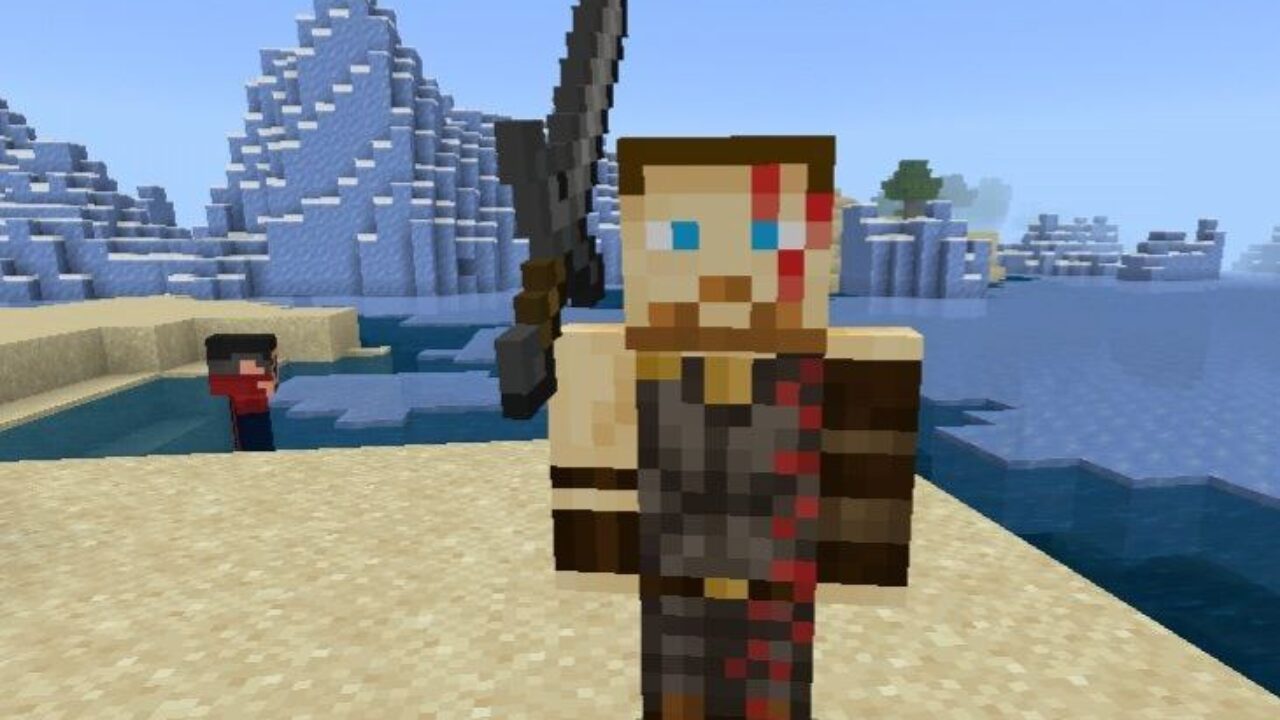 God of Thunder from Thor Mod for Minecraft PE