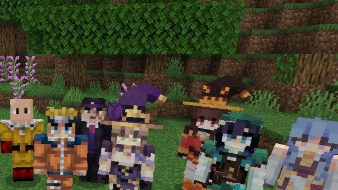 Mobs from Anime Mods for Minecraft PE