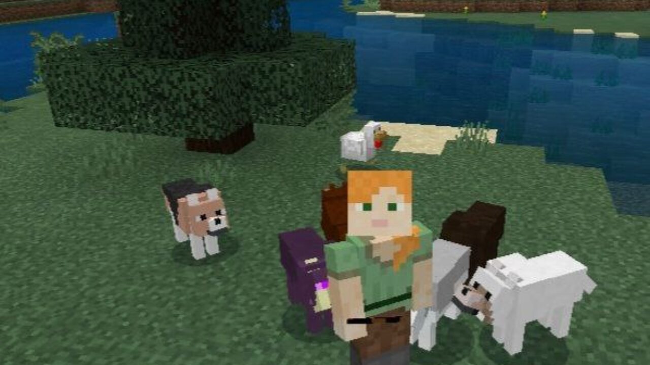 Wolf Mod for Minecraft PE