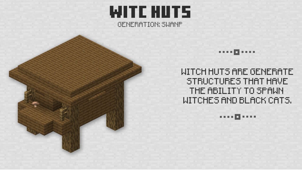 Witch Huts for Minecraft PE 0.14.0