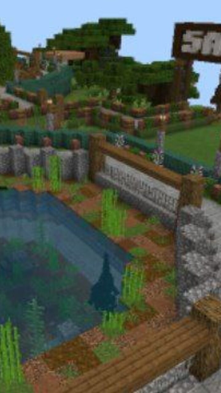 Nature from Zoo Map for Minecraft PE