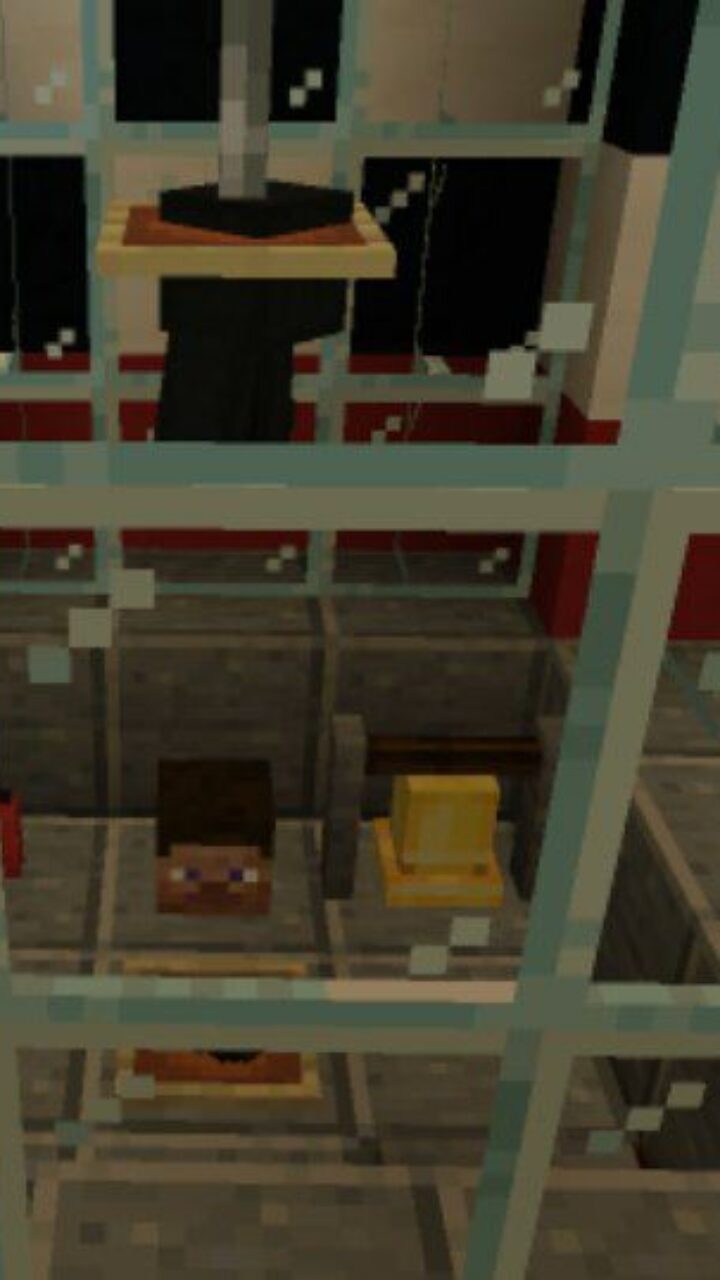 Creeppy Room from Freddy Fazbear Pizza Maps for Minecraft PE