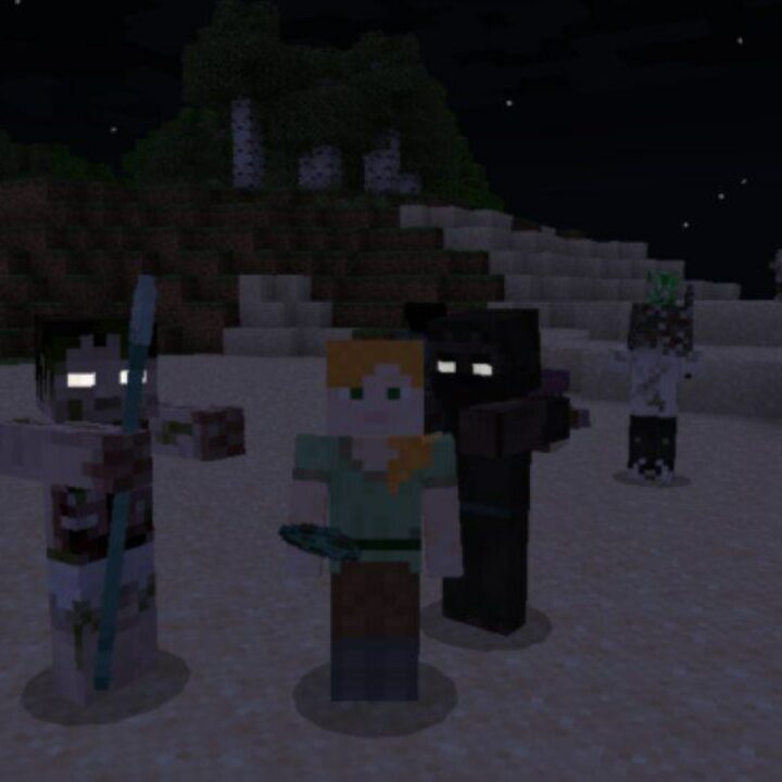 Zombie Texture Pack for Minecraft PE