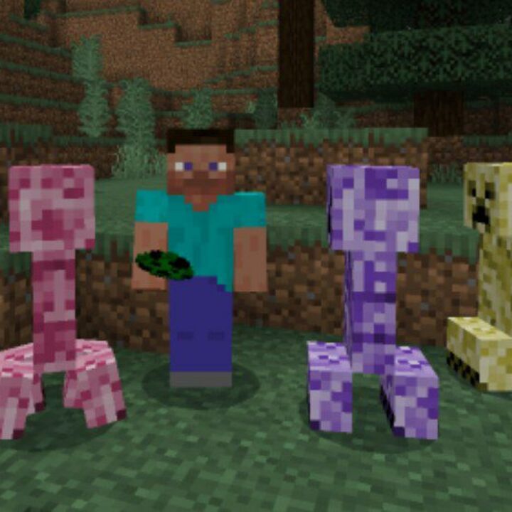 Creeper Texture Pack for Minecraft PE