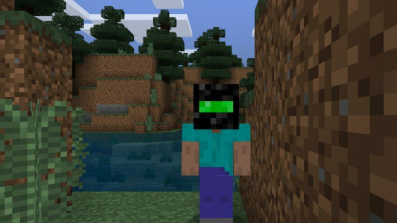 Night Vision Texture Pack for Minecraft PE