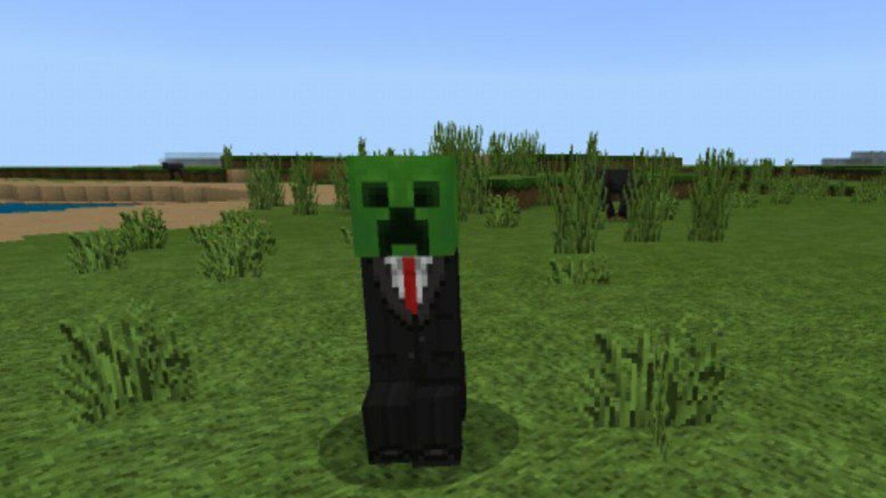 Creeper from City Texture Pack for Minecraft PE