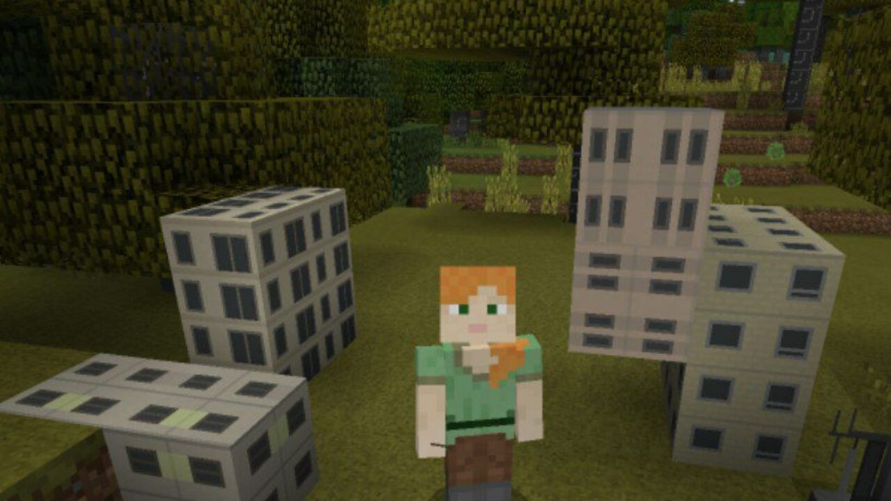 City Texture Pack for Minecraft PE