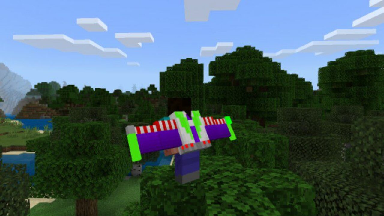 Wings of the Bazlighter from Elytra Texture Pack for Minecraft PE