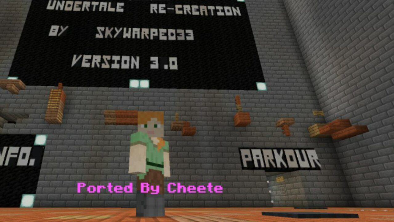 Undertale Map for Minecraft PE