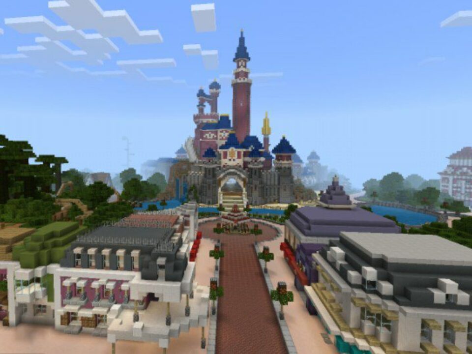 Disneyland Map for Minecraft PE