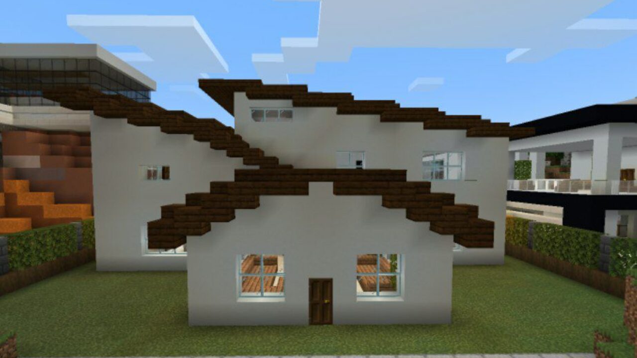 Mansion from Instant House Mod for Minecraft PE