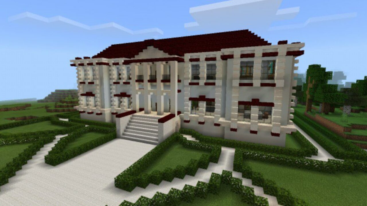 Big Building from Instant House Mod for Minecraft PE