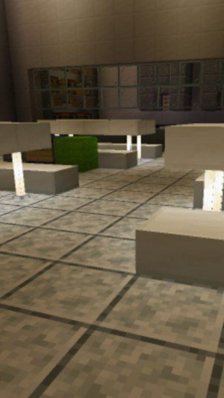 Dining Room from Prison Map for Minecraft PE