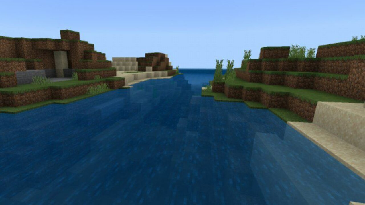 Sea from Natural Texture Pack for Minecraft PE