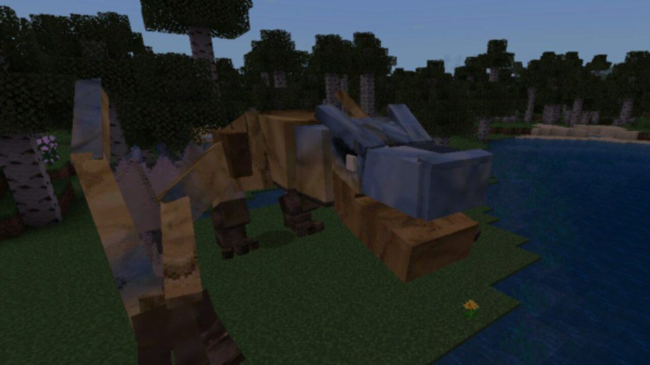 Huge Monster from Hunters Mod for Minecraft PE