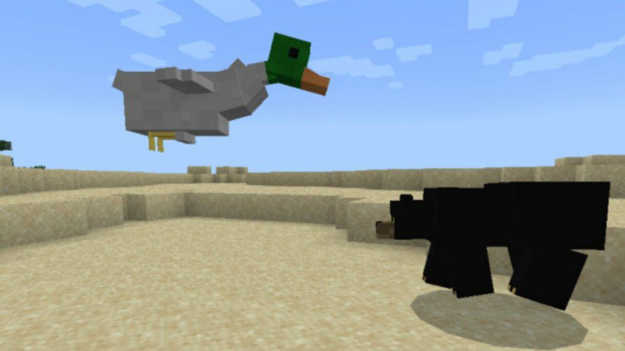 Duck from Hunters Mod for Minecraft PE