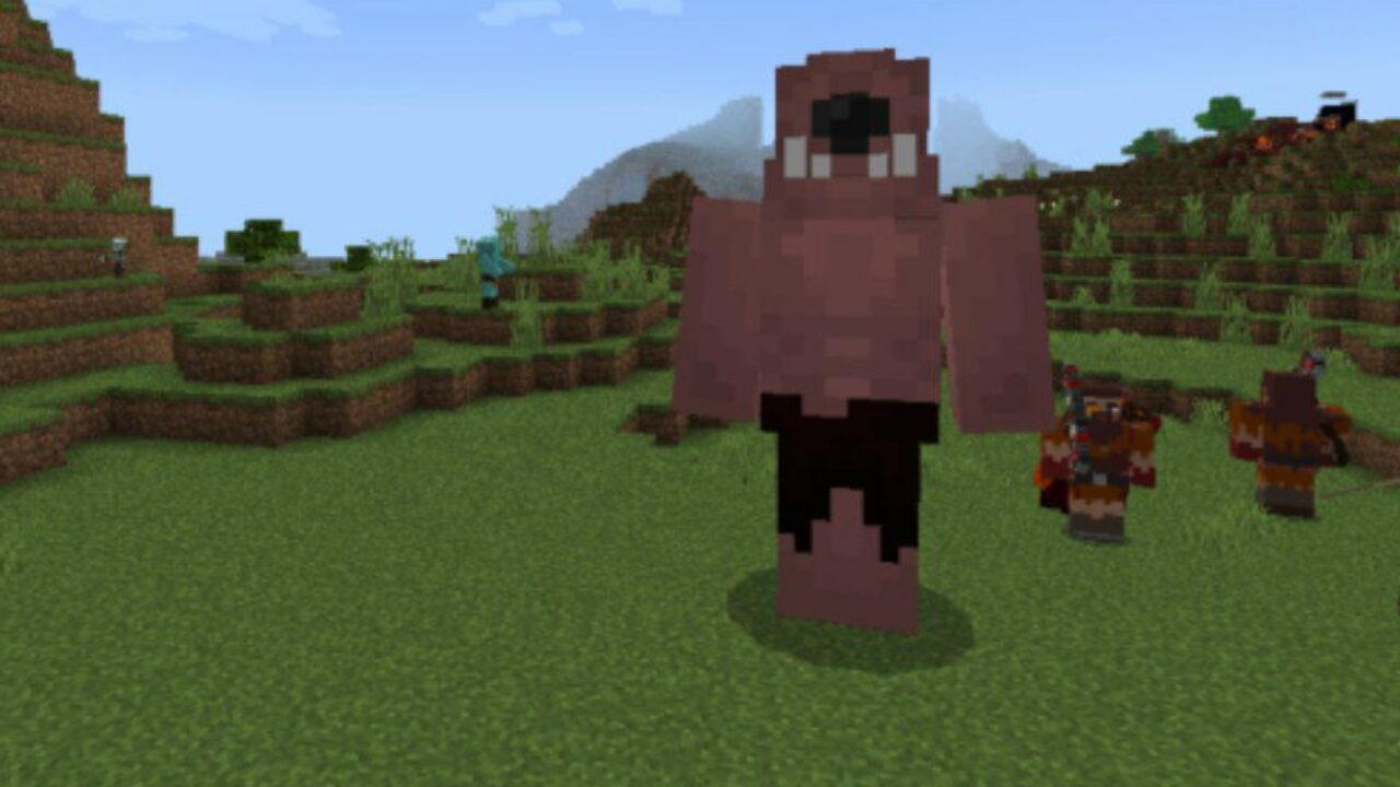 Cyclop from God of War Mod for Minecraft PE