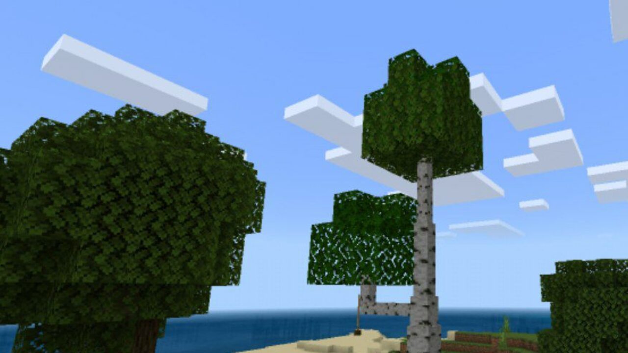 Birch from Tree Mod for Minecraft PE