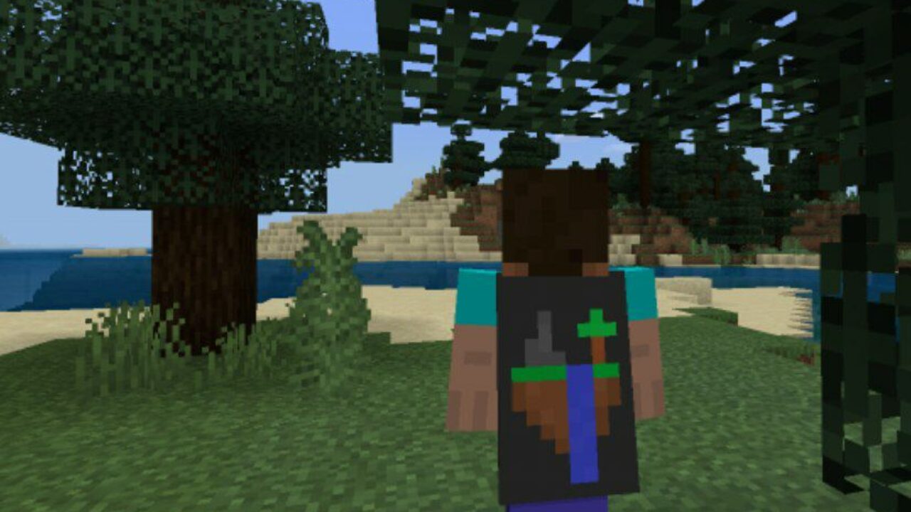 New Cape from Capes Mod for Minecraft PE