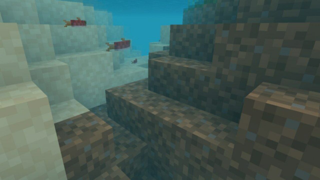 Underwater from 8x8 Texture Pack for Minecraft PE