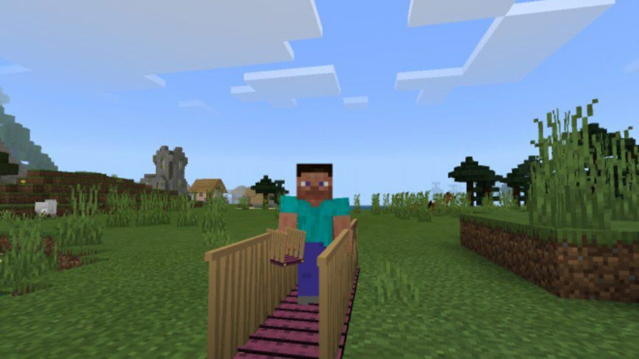 Bridge Mod for Minecraft PE