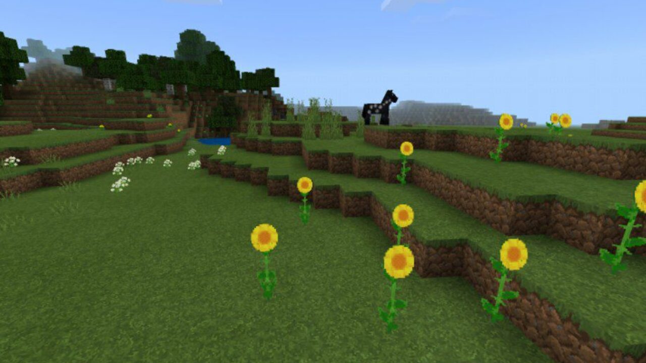 Flowers from 32x Texture Pack for Minecraft PE