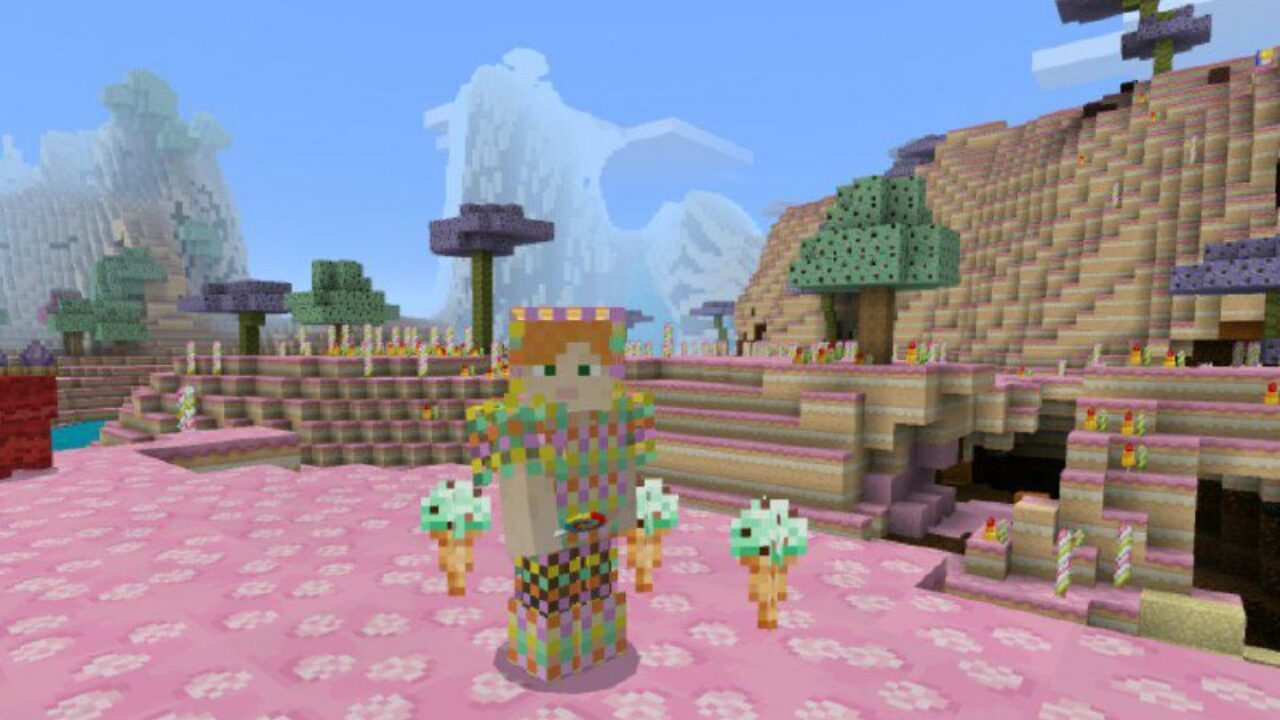 Candy Texture Pack for Minecraft PE