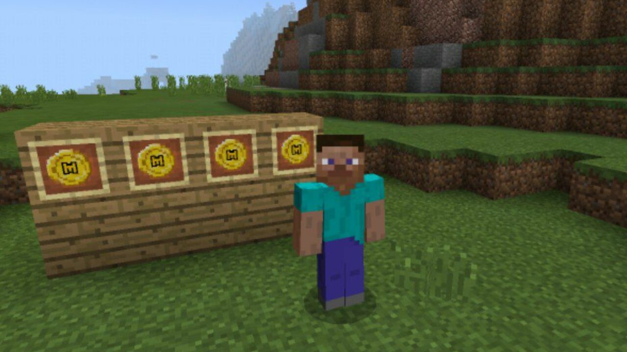 New Coins from Gold Coin Texture Pack for Minecraft PE