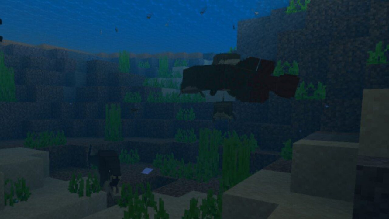 Catfish from River Monster Mod for Minecraft PE