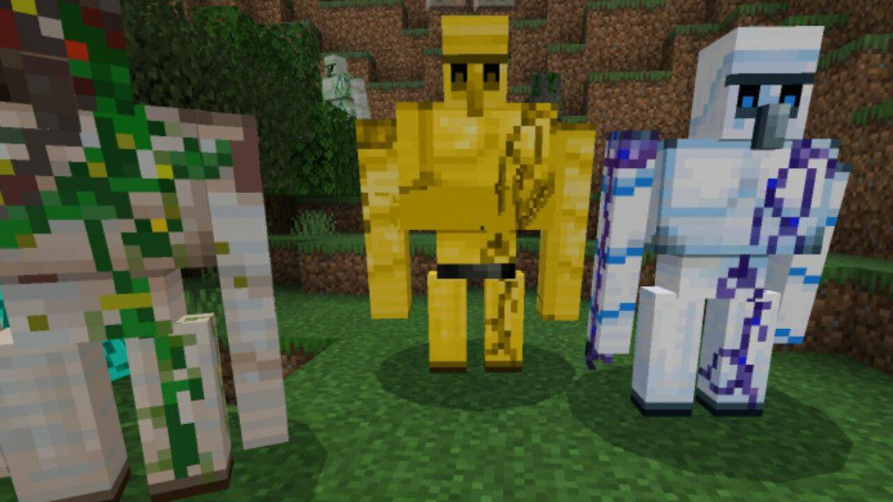 Golem Mod for Minecraft PE