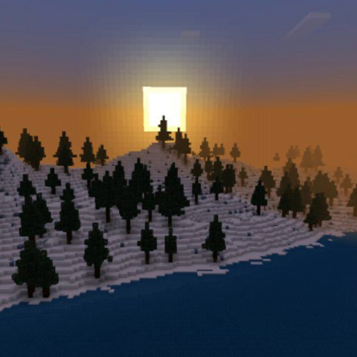 Frozen Survival Map for Minecraft PE