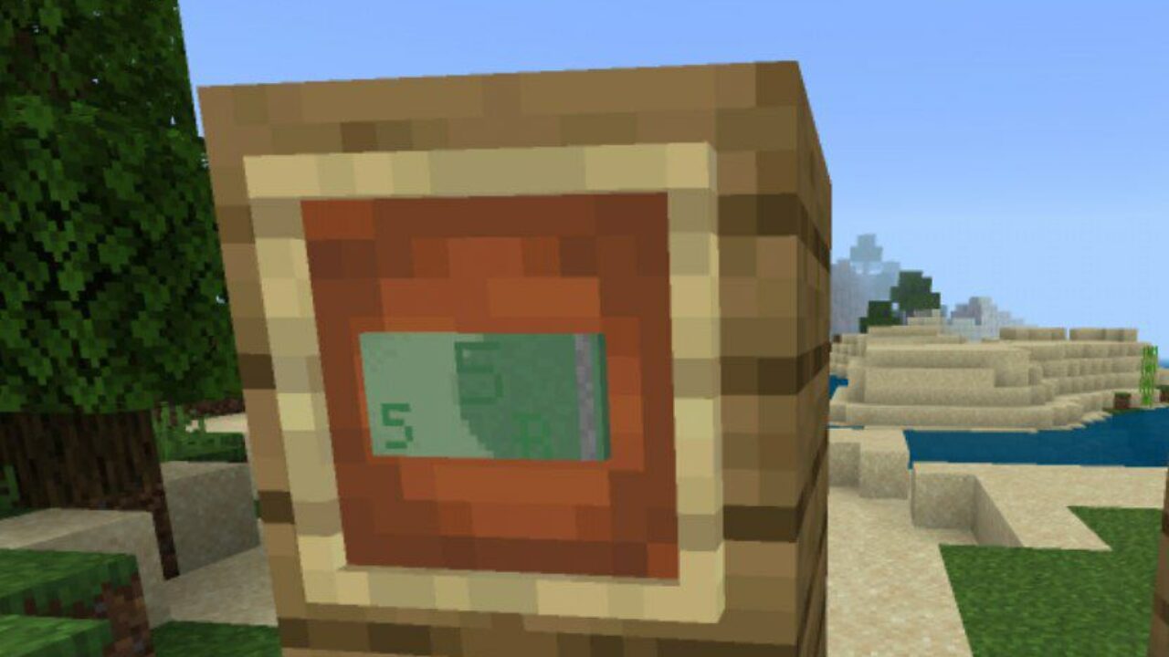 Five Euro from Money Mod for Minecraft PE