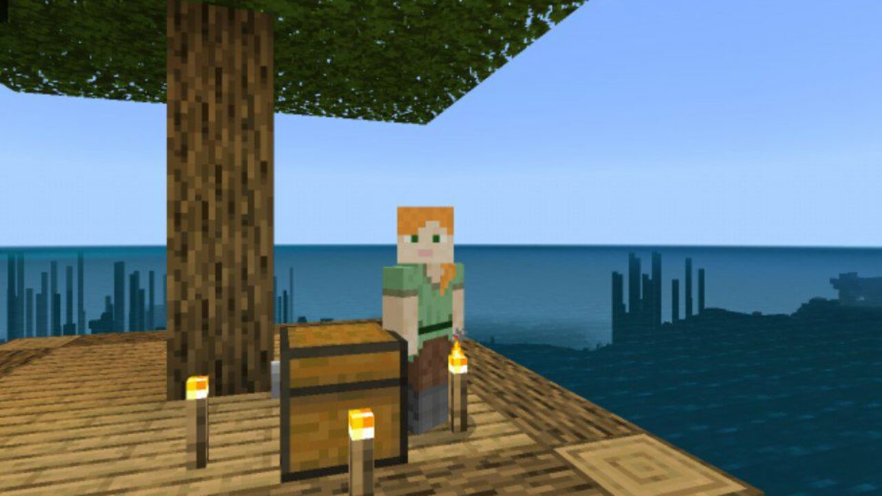 Sea Survival Map for Minecraft PE