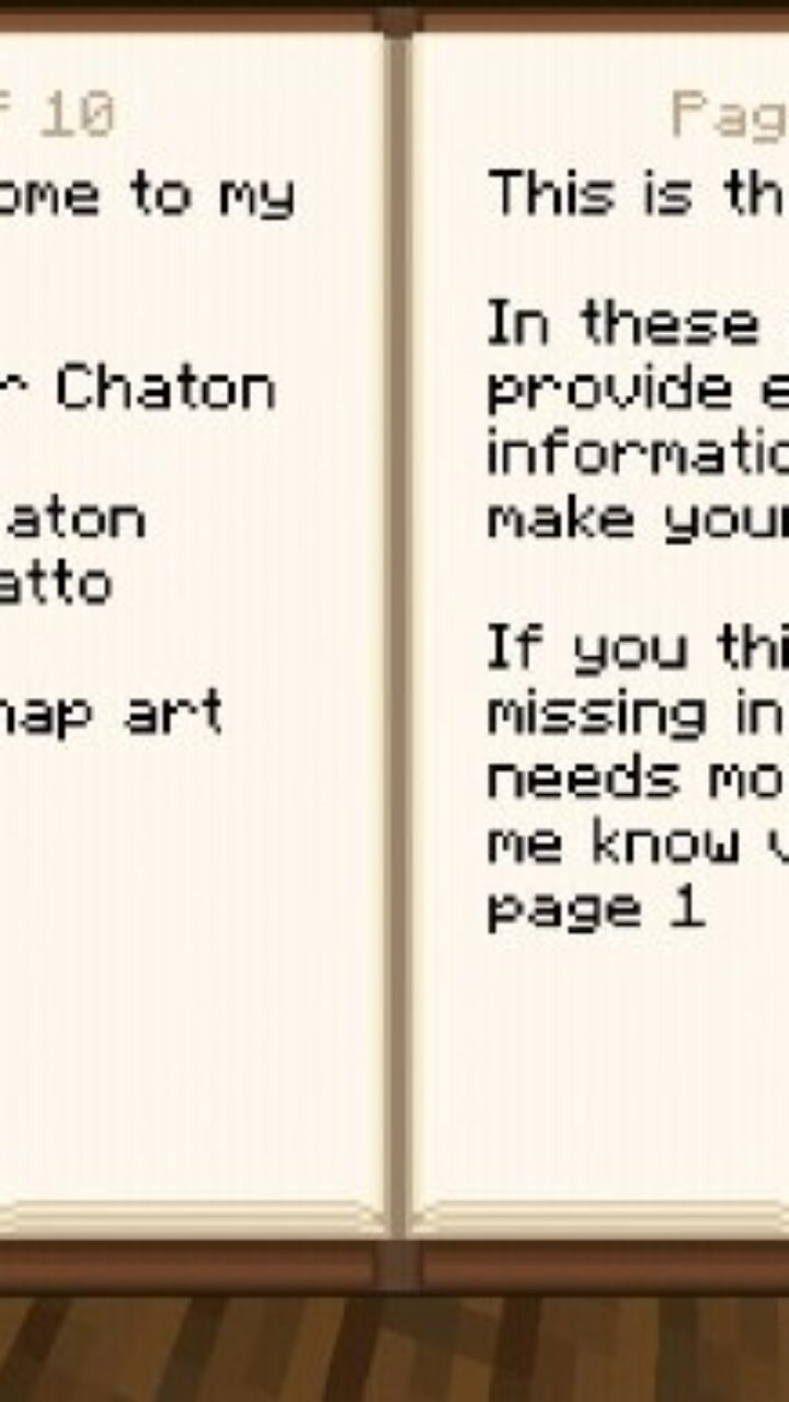 Book from Art Map for Minecraft PE