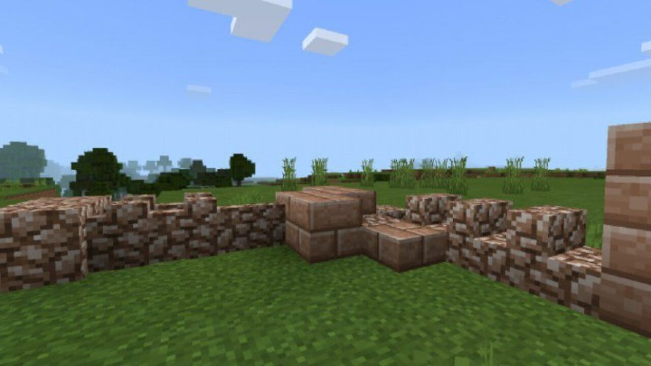 Different Types from Stone Texture Pack for Minecraft PE