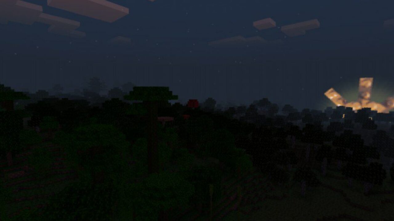 Night from Lego Texture Pack for Minecraft PE