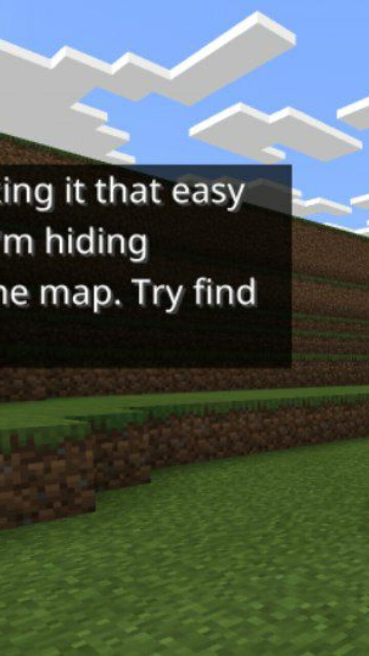 Information from Starting Map for Minecraft PE